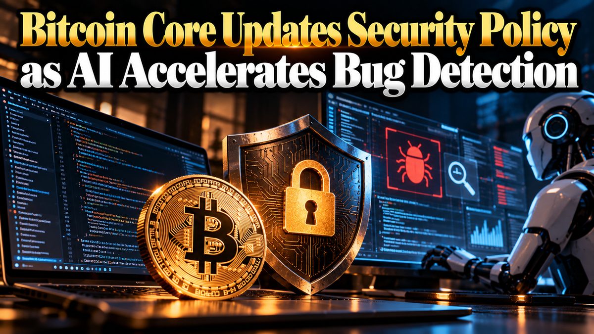 Bitcoin Core Updates Security Policy as AI Accelerates Bug Detection