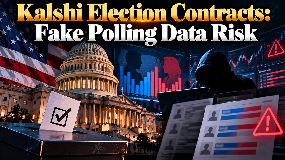 Kalshi Election Contracts: Fake Polling Data Risk