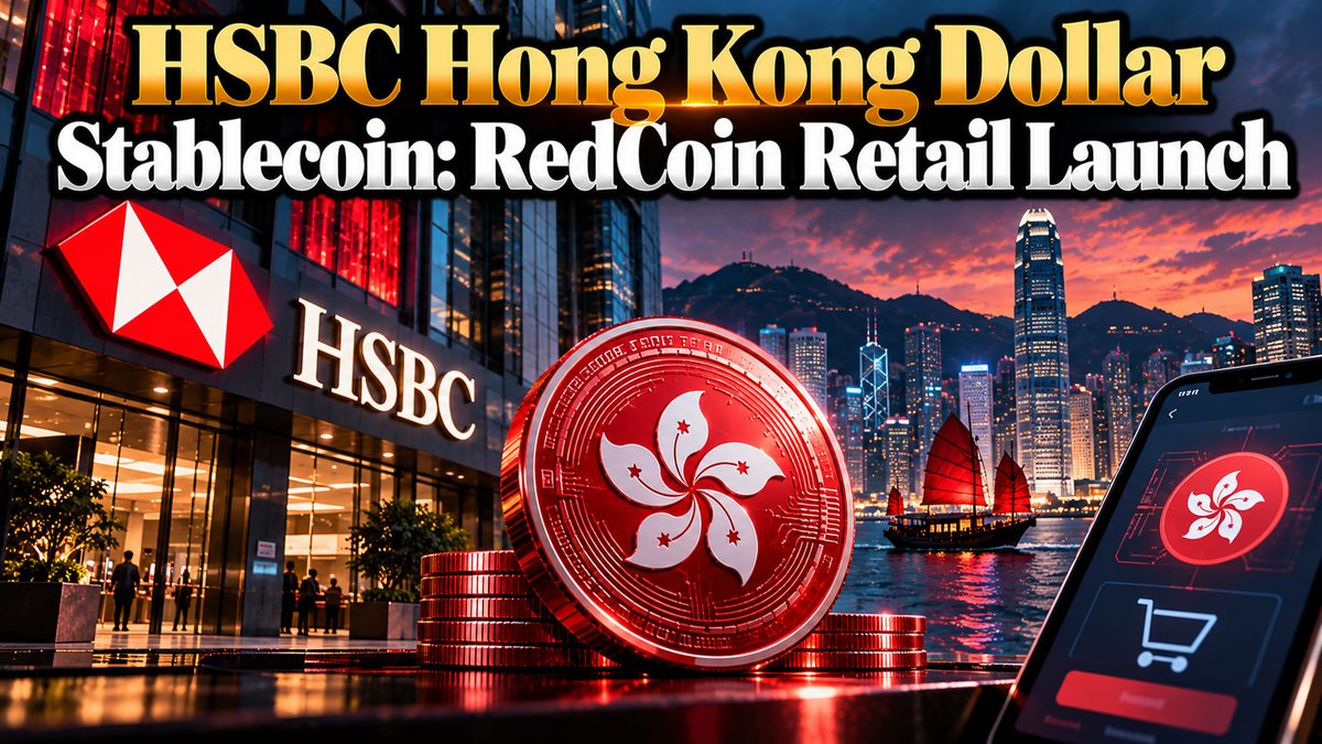 HSBC Hong Kong Dollar Stablecoin: RedCoin Retail Launch