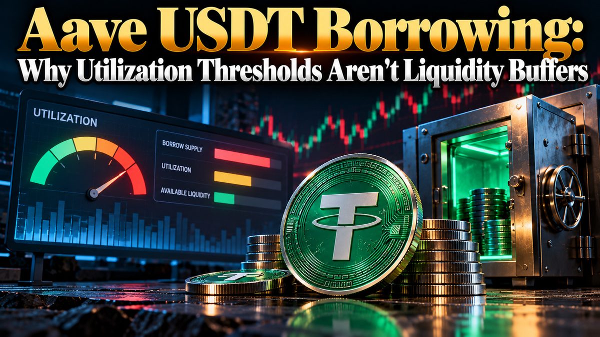 Aave USDT Borrowing: Why Utilization Thresholds Aren't Liquidity Buffers
