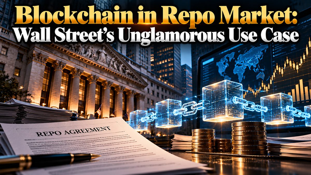 Blockchain in Repo Market: Wall Street's Unglamorous Use Case